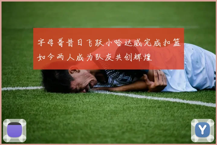 字母哥昔日飞跃小哈达威完成扣篮如今两人成为队友共创辉煌