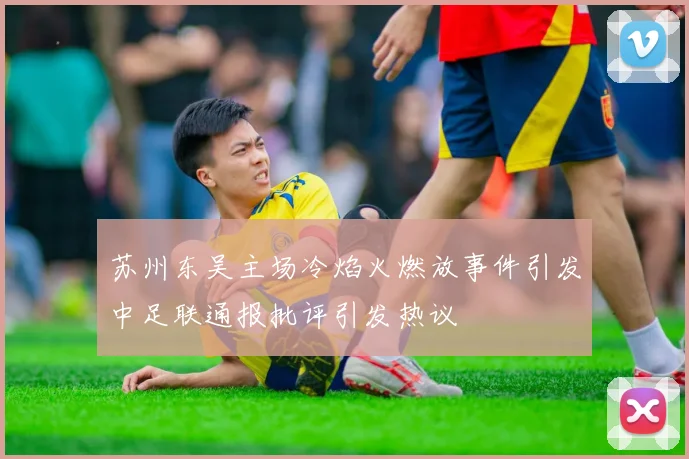 苏州东吴主场冷焰火燃放事件引发中足联通报批评引发热议